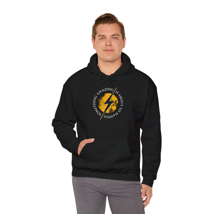 Moon Bolt Unisex Heavy Blend™ Hooded Sweatshirt