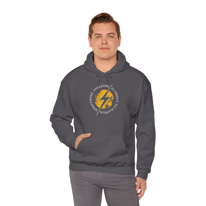 Moon Bolt Unisex Heavy Blend™ Hooded Sweatshirt