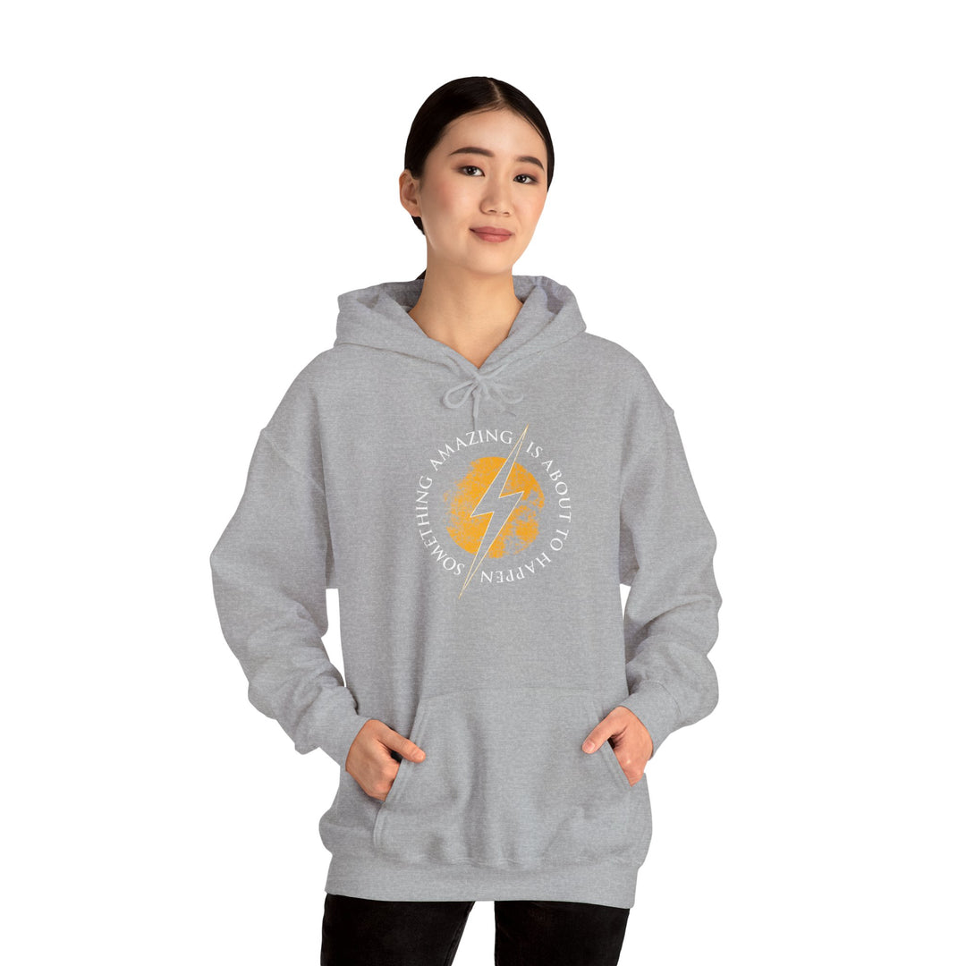 Moon Bolt Unisex Heavy Blend™ Hooded Sweatshirt