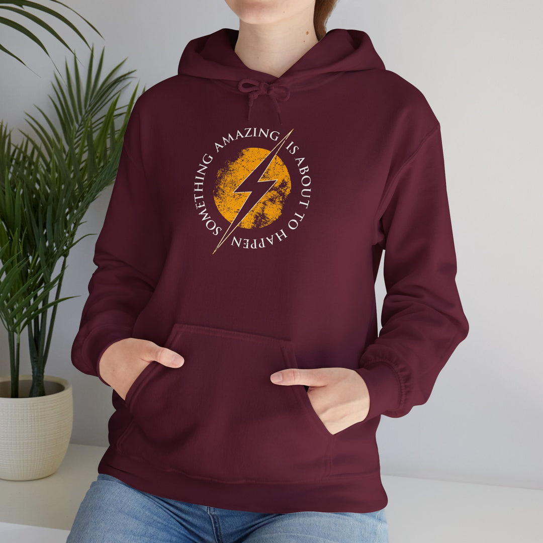 Moon Bolt Unisex Heavy Blend™ Hooded Sweatshirt