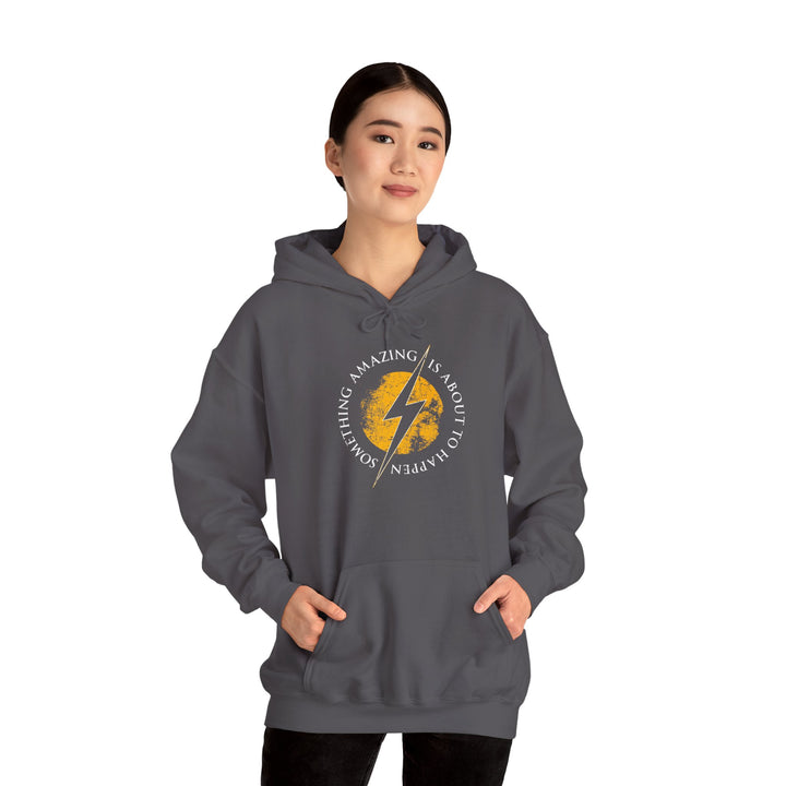 Moon Bolt Unisex Heavy Blend™ Hooded Sweatshirt