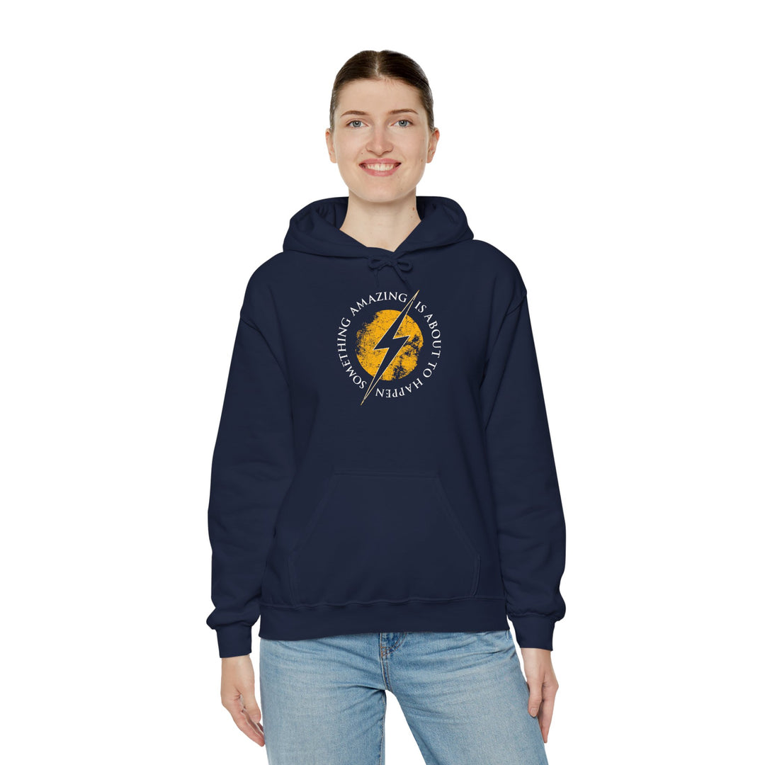 Moon Bolt Unisex Heavy Blend™ Hooded Sweatshirt