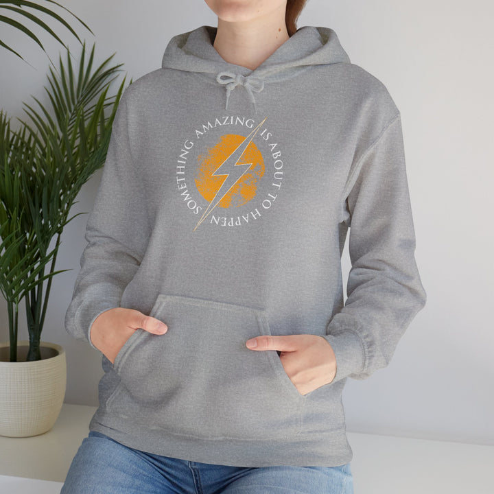 Moon Bolt Unisex Heavy Blend™ Hooded Sweatshirt