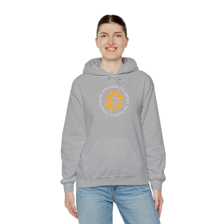 Moon Bolt Unisex Heavy Blend™ Hooded Sweatshirt