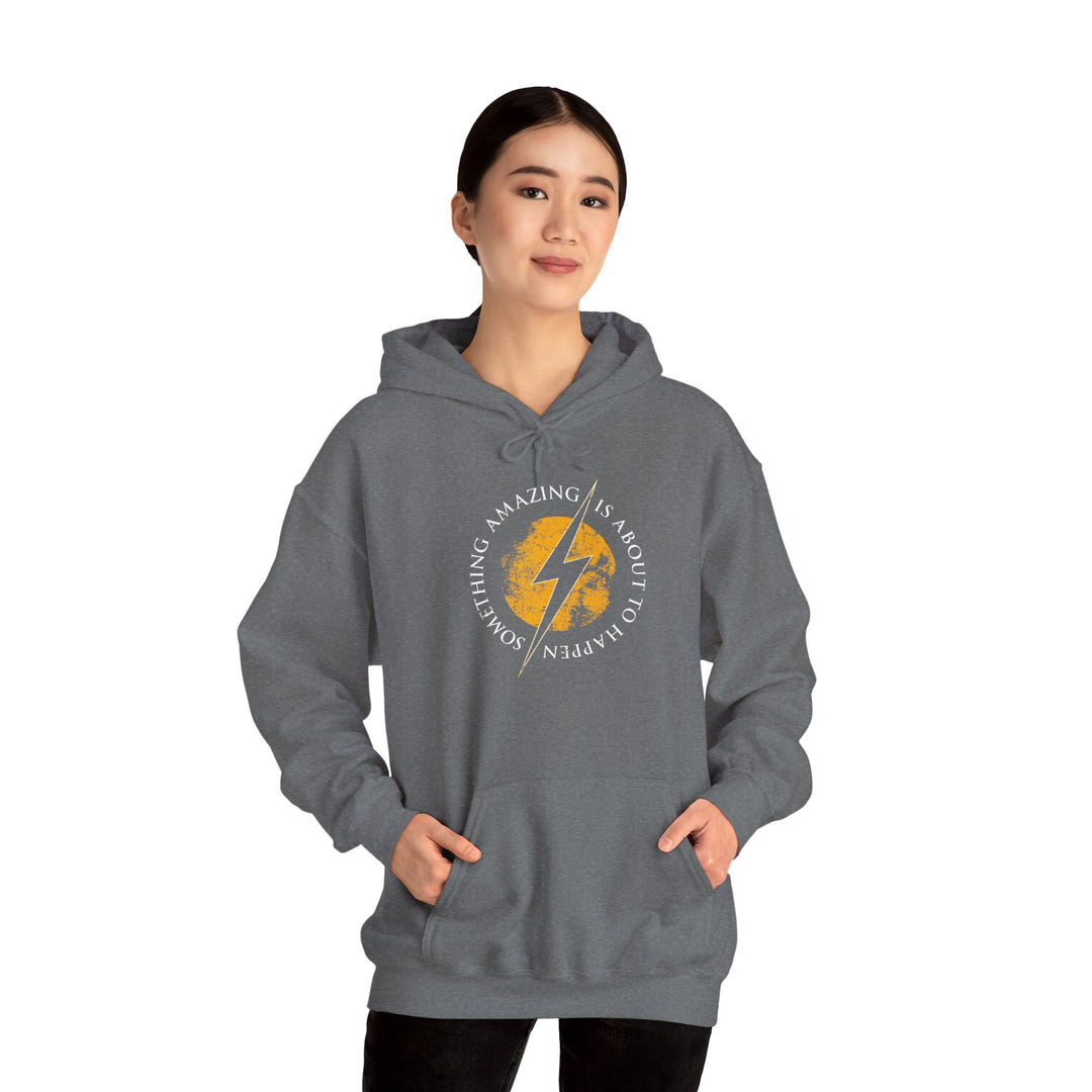 Moon Bolt Unisex Heavy Blend™ Hooded Sweatshirt