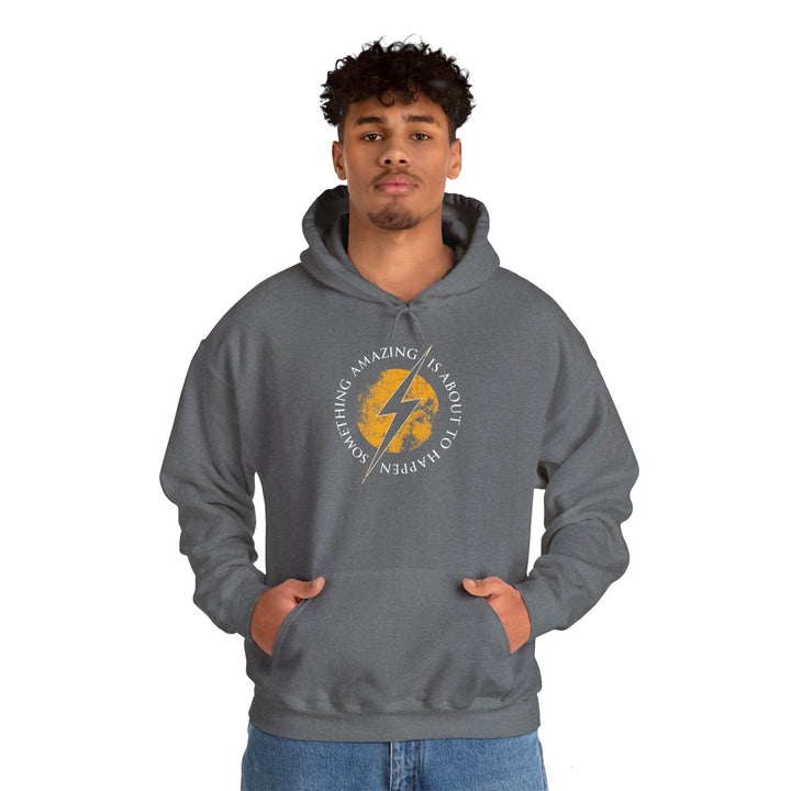 Moon Bolt Unisex Heavy Blend™ Hooded Sweatshirt