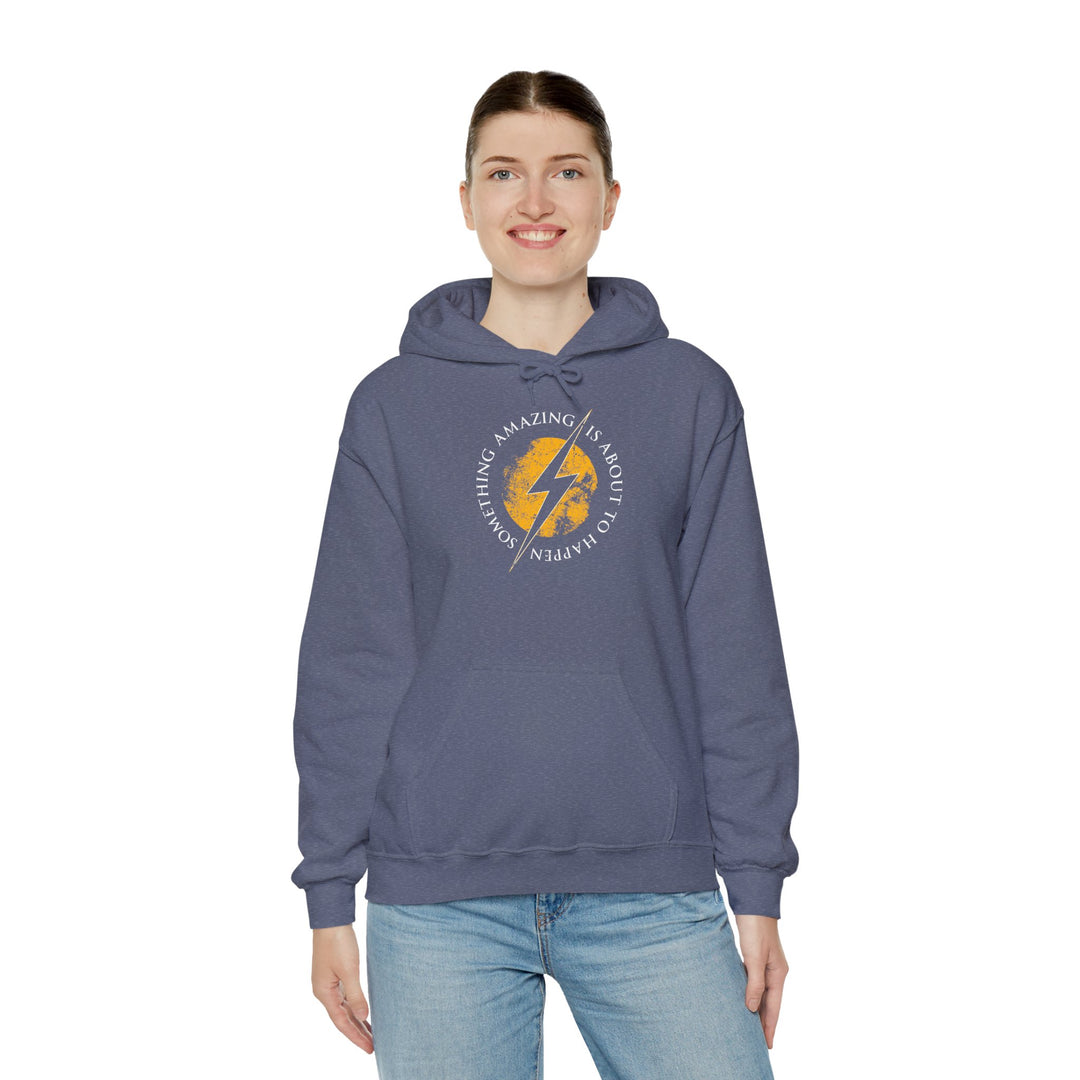 Moon Bolt Unisex Heavy Blend™ Hooded Sweatshirt