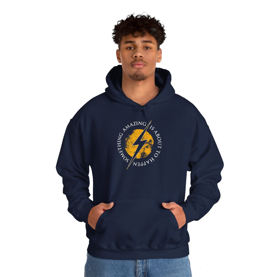 Moon Bolt Unisex Heavy Blend™ Hooded Sweatshirt