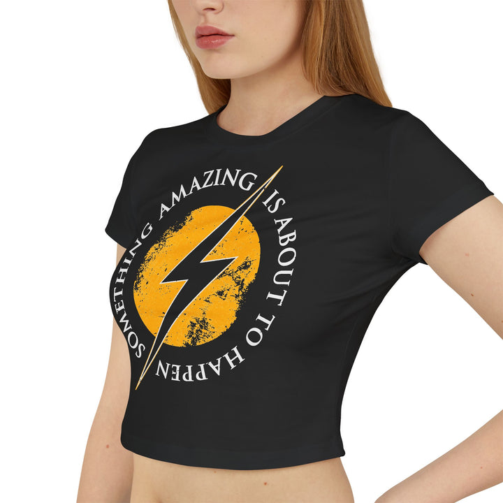 Moon Bolt Ladies Crop