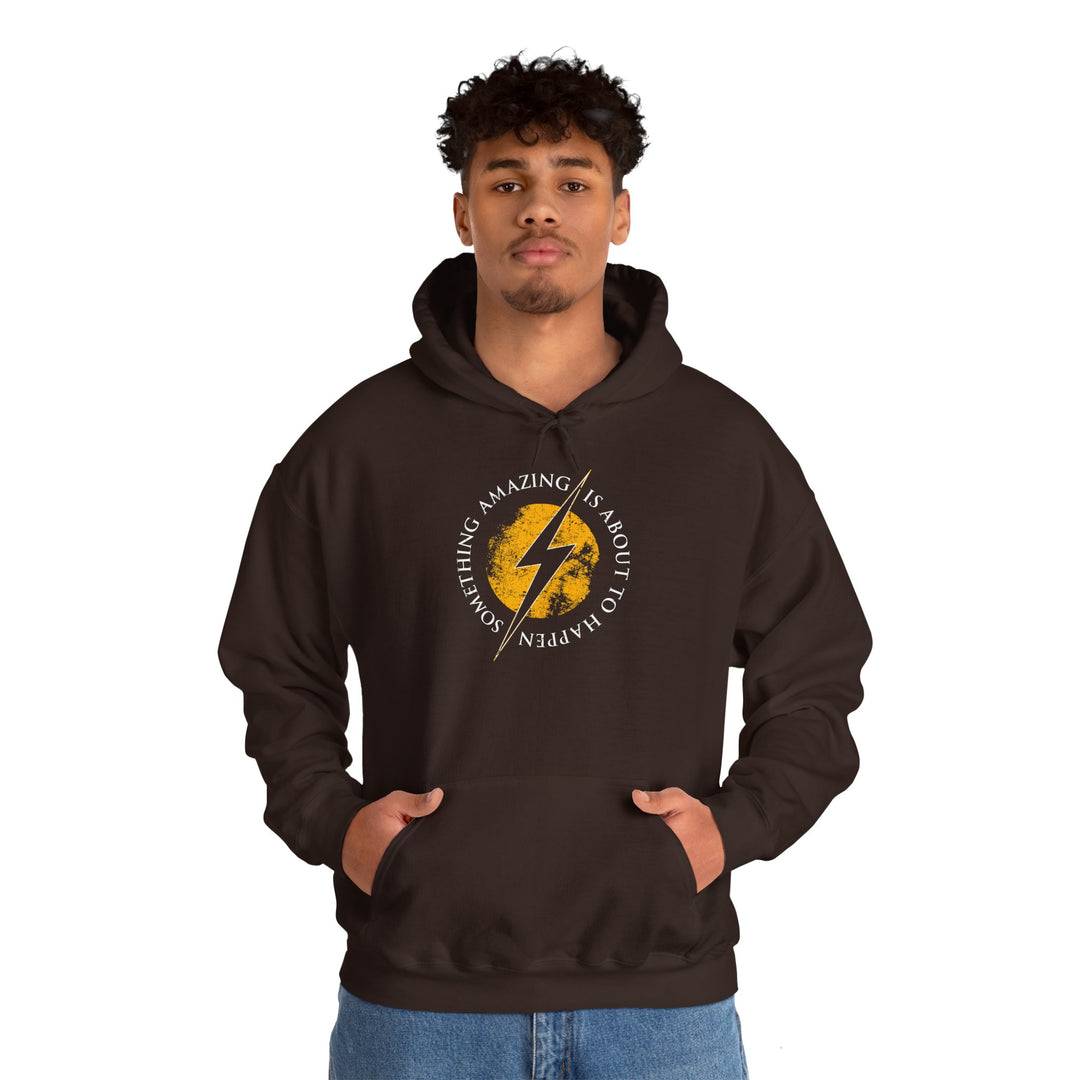 Moon Bolt Unisex Heavy Blend™ Hooded Sweatshirt