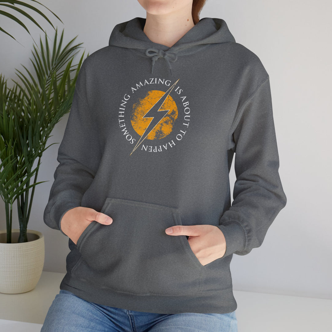 Moon Bolt Unisex Heavy Blend™ Hooded Sweatshirt