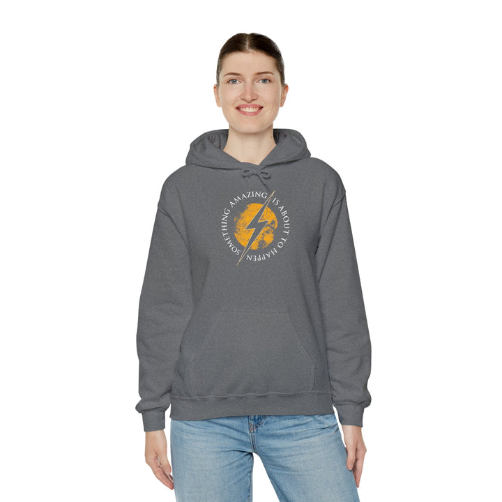 Moon Bolt Unisex Heavy Blend™ Hooded Sweatshirt