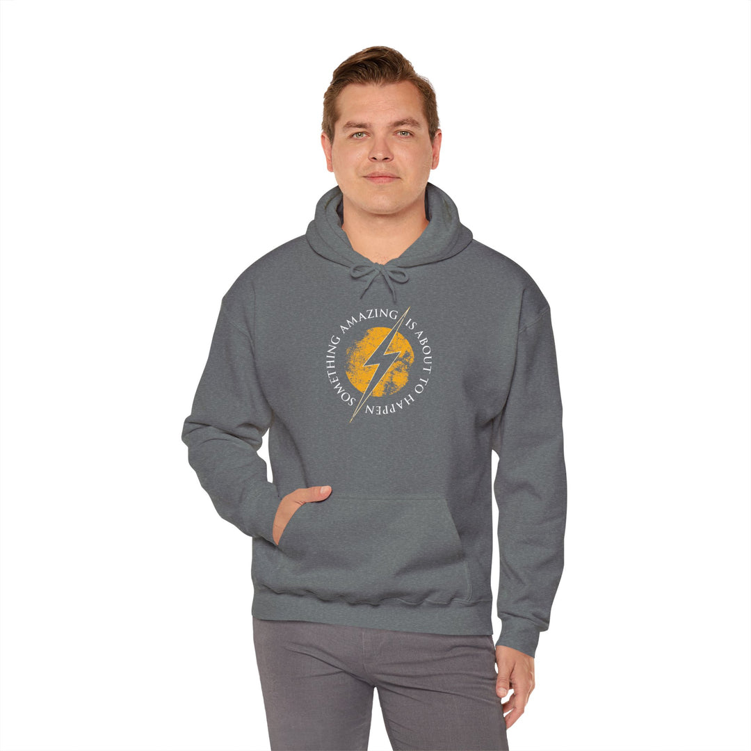 Moon Bolt Unisex Heavy Blend™ Hooded Sweatshirt