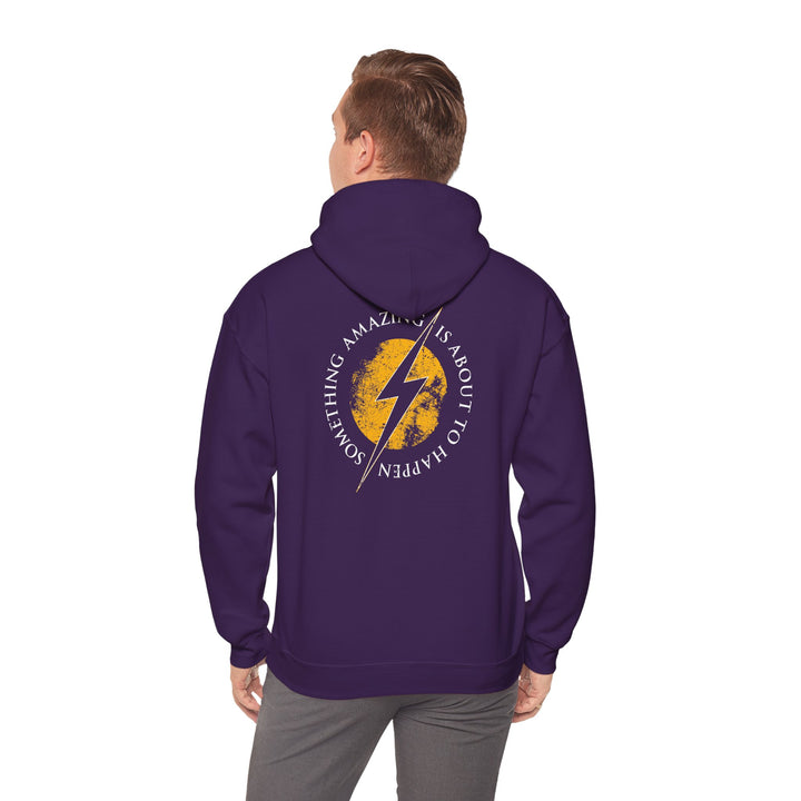 Moon Bolt Unisex Heavy Blend™ Hooded Sweatshirt