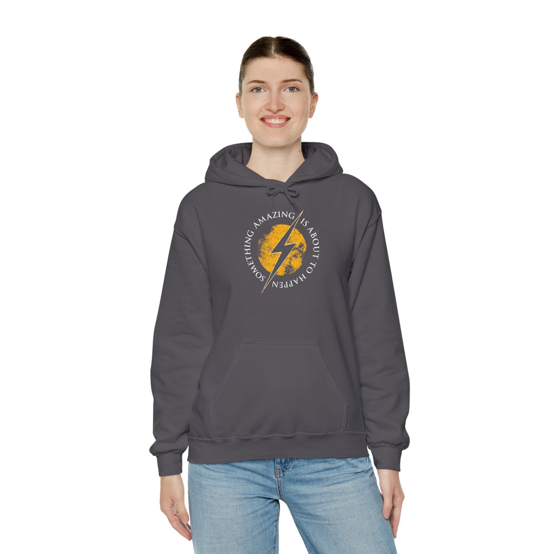 Moon Bolt Unisex Heavy Blend™ Hooded Sweatshirt